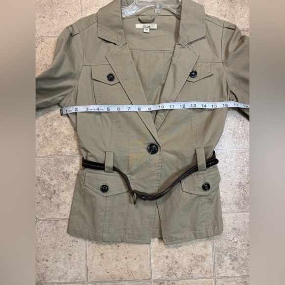 Diaa Safari-Style Jacket Juniors Medium - Picture 4 of 7